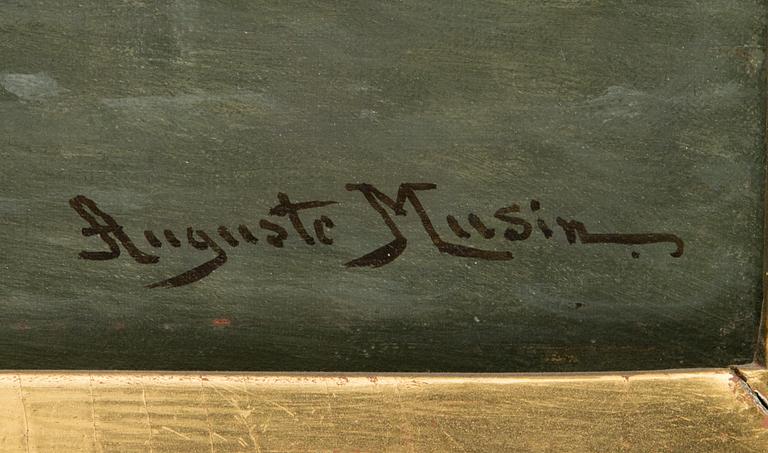 Auguste Musin, 'Un matin d'Avriel - Légère Brise sur le Zuidersee (Hollande)'.