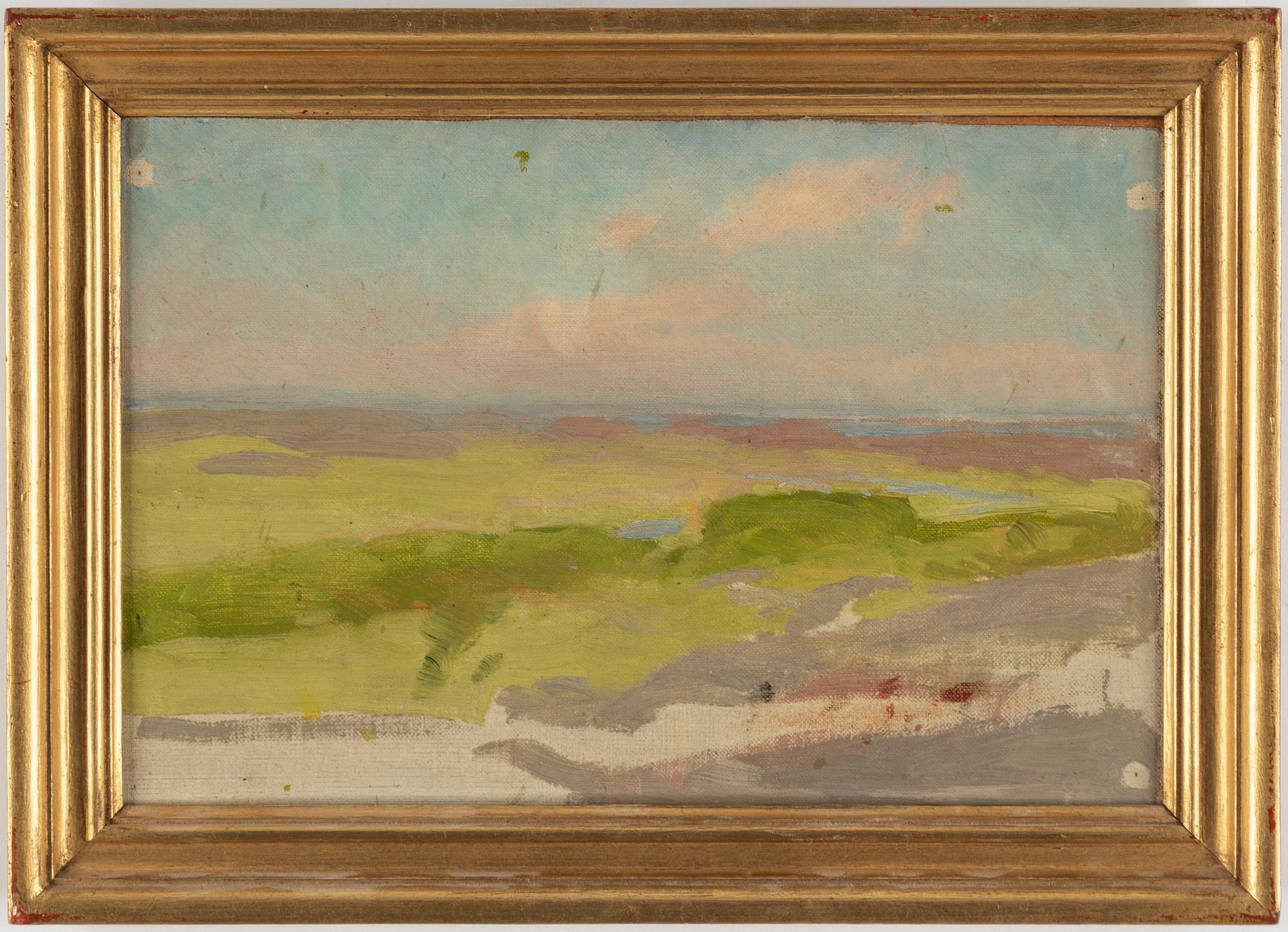 JOHAN KROUTHÉN, oil on canvas/panel.