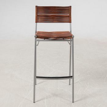 Tito Agnoli, bar stool, for Pierantonio Bonacina, Italy, late 20th century.
