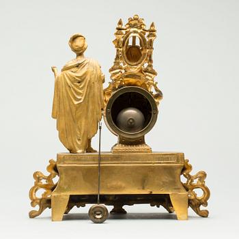 BORDSPENDYL, senempire. Frankrike, 1800-tal.