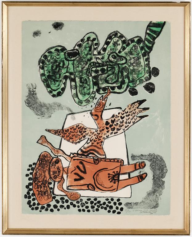 BEVERLOO CORNEILLE, litografi, signerad, numrerad 23/30, daterad 1968.