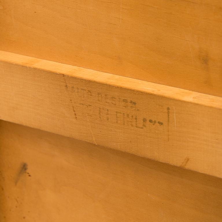 Alvar Aalto, a 1950s '98' tea trolley for Oy Huonekalu- ja Rakennustyötehdas Ab, Finland.