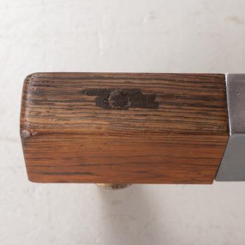 A rosewood veneered tile coffee table, 1960's/70's.