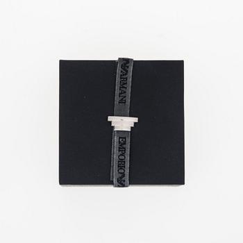 ARMBAND, silver, Armani.