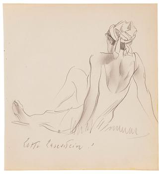 Lotte Laserstein, Sunbathing woman from behind (possibleTraute).