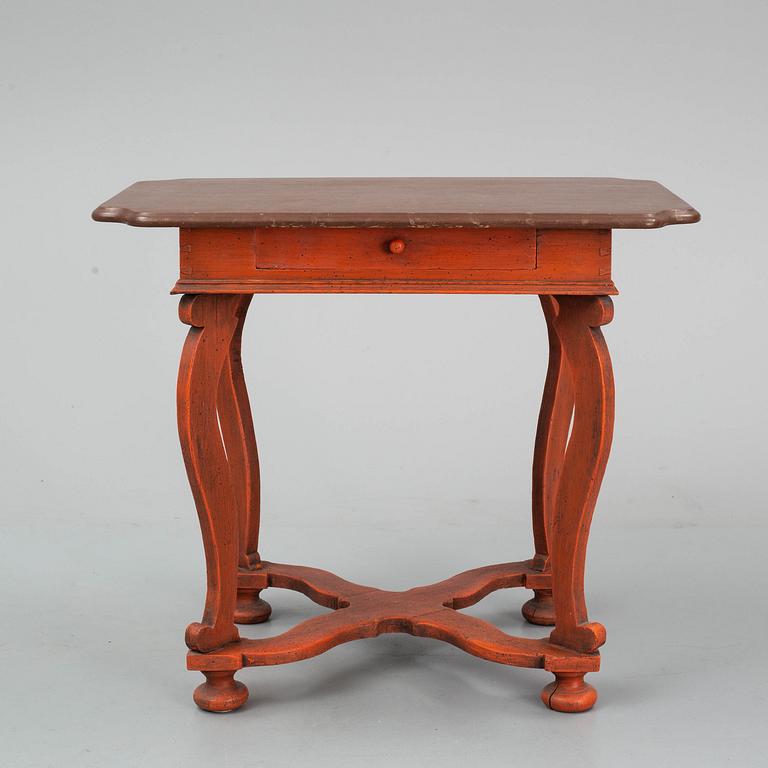 An 18th century table.