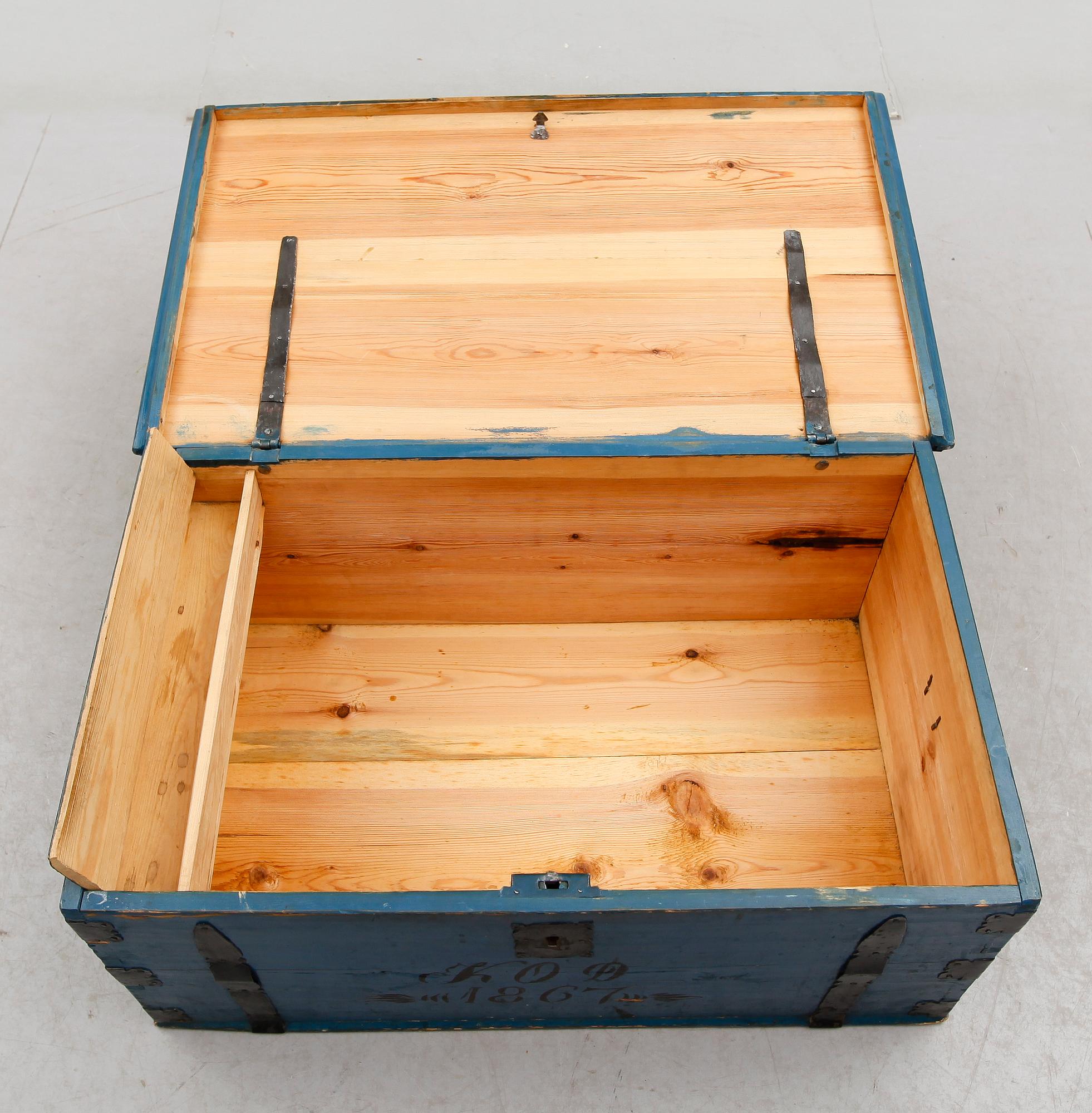 KISTA, allmoge, 1800-talets andra hälft.