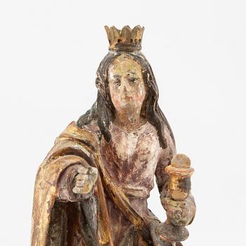 Religiös skulptur 1700-talets andra hälft.