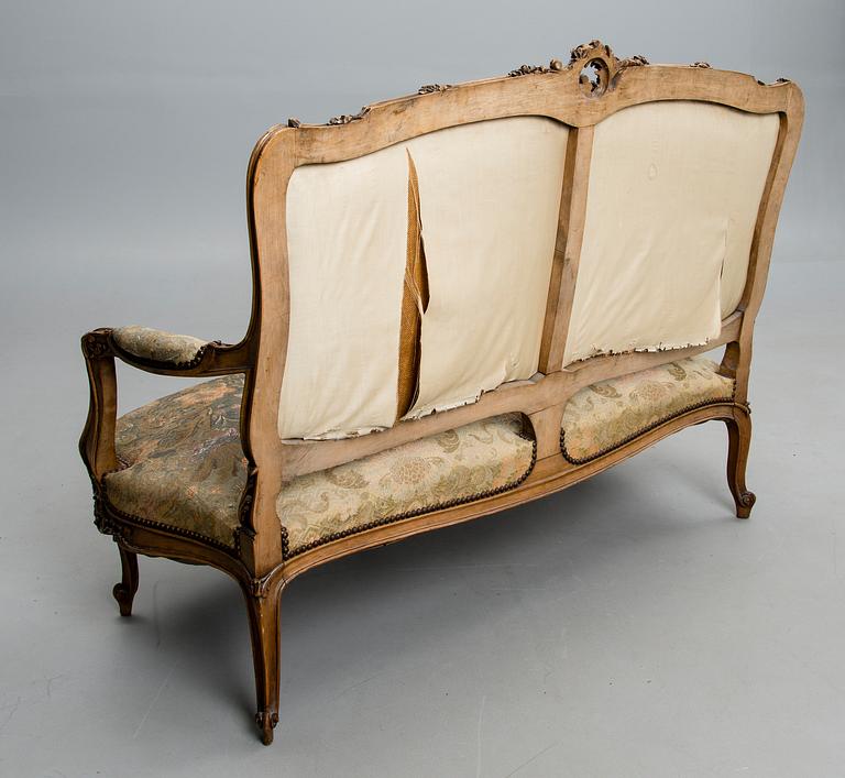 SOFFA, Louis XV-stil, Frankrike 1900-talets första hälft.