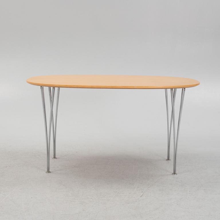 Bruno Mathsson & Piet Hein, bord, "Superellips", Fritz Hansen, Danmark.