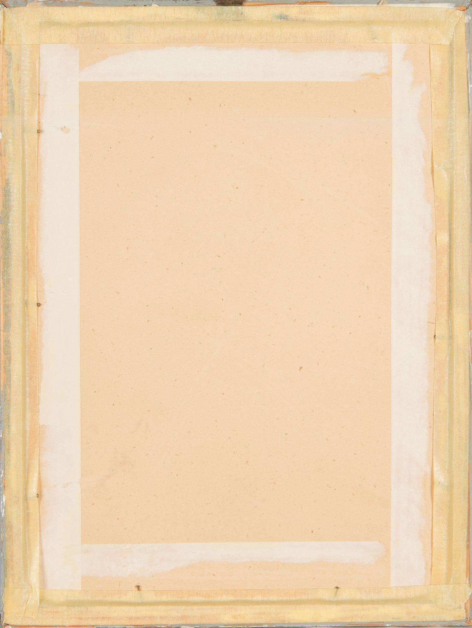 Mannerheim, print in frame, coloured.