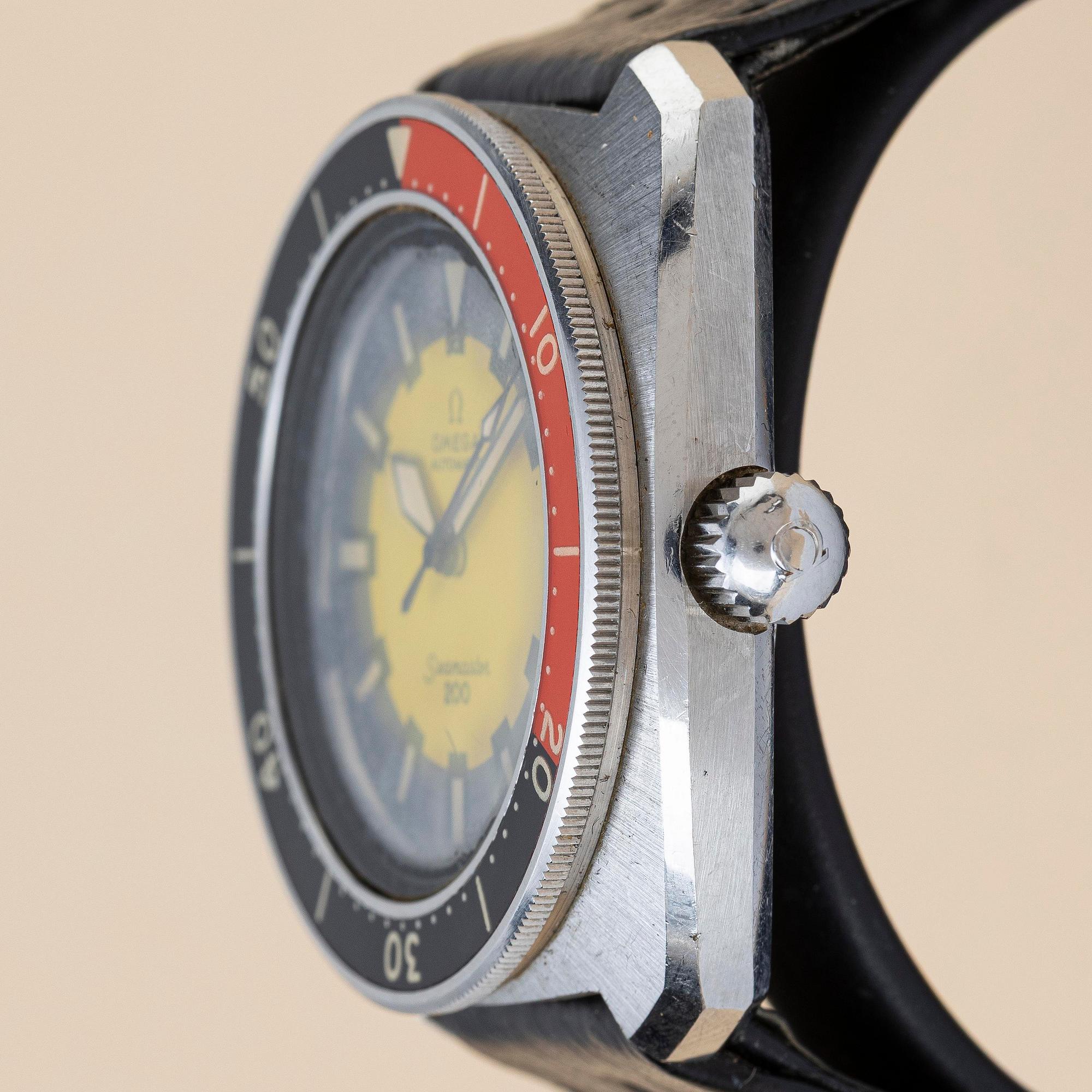 Omega, Seamaster 200, "Banana", ca 1969.