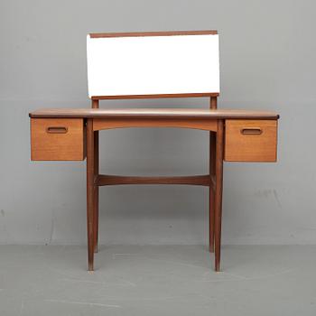 TOILETTBORD, teak, 1950/1960-tal.