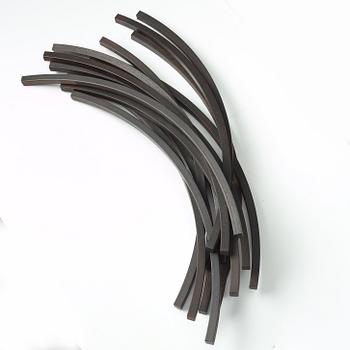 Bernar Venet, "Arcs in Disorder: 83.5 Arc x 14".