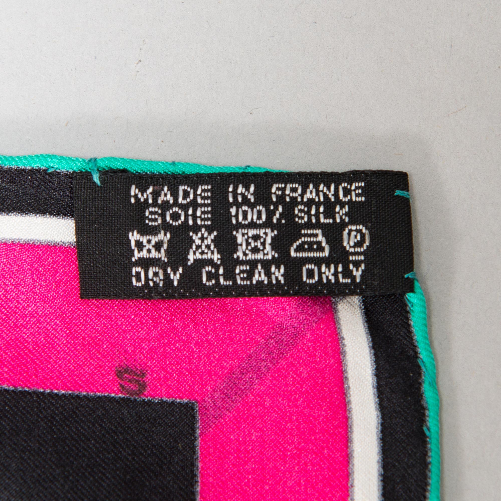 Hermès, 'Couvertures et Tenues de Jour' scarf.