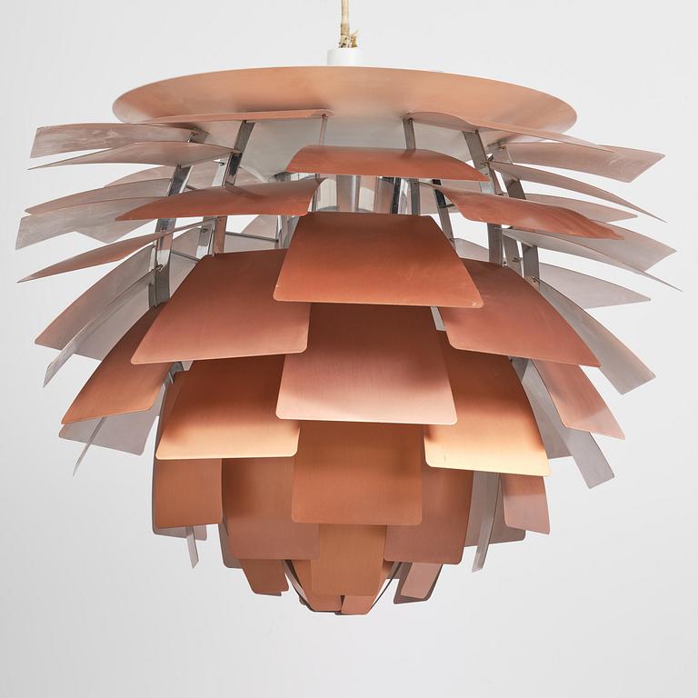 Poul Henningsen, an "Artichoke" ceiling lamp, Louis Poulsen, Denmark, 1960s-70s.