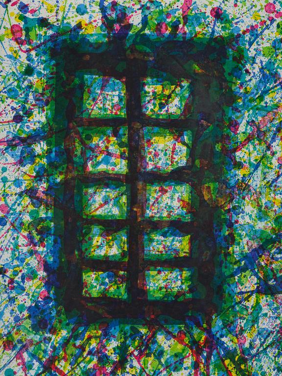 Sam Francis, “Concert Hall, Set III”.