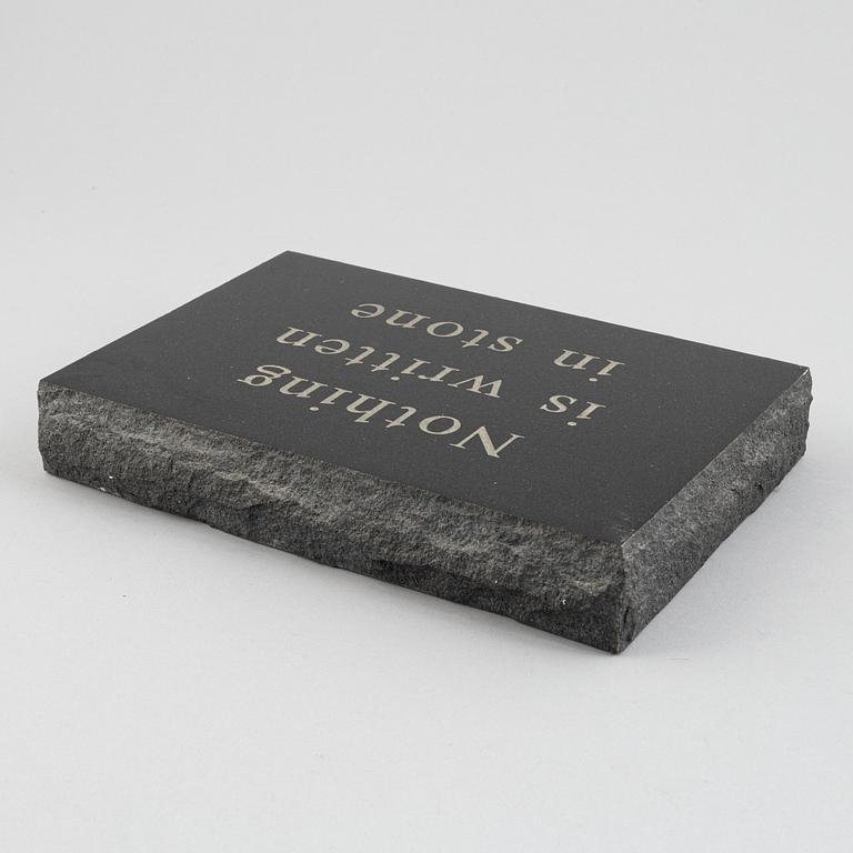 Rinaldo Frattolillo,  ”Nothing is written in stone”.