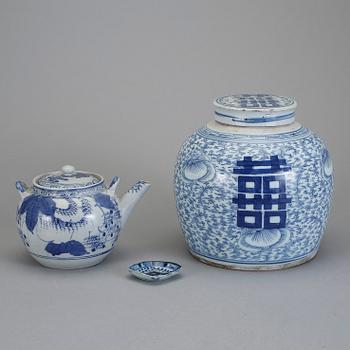 PARTI PORSLIN, bl a Kina, 1800-tal.