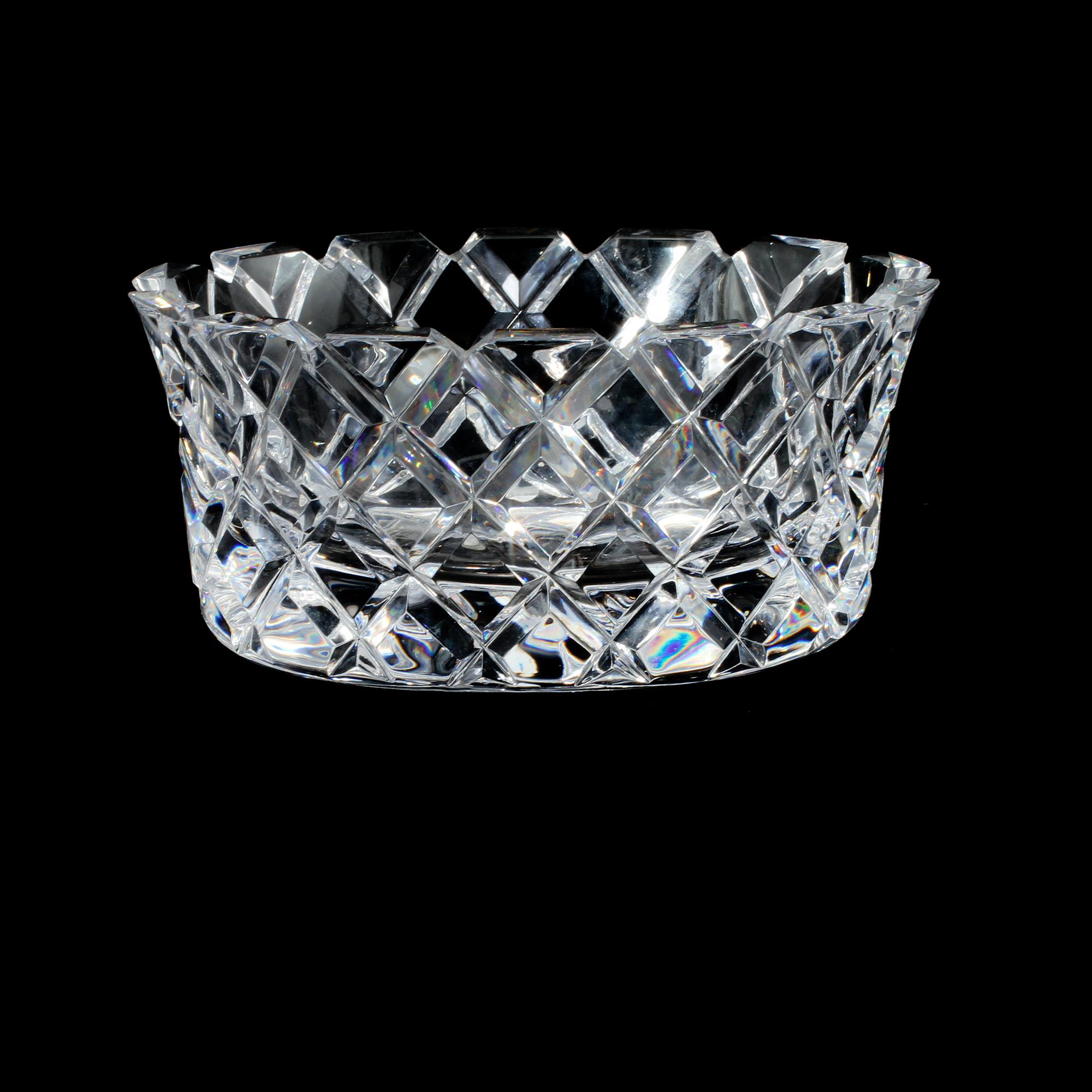 SKÅL, glas, Gunnar Cyrén, Orrefors, 1900-talets andra hälft.