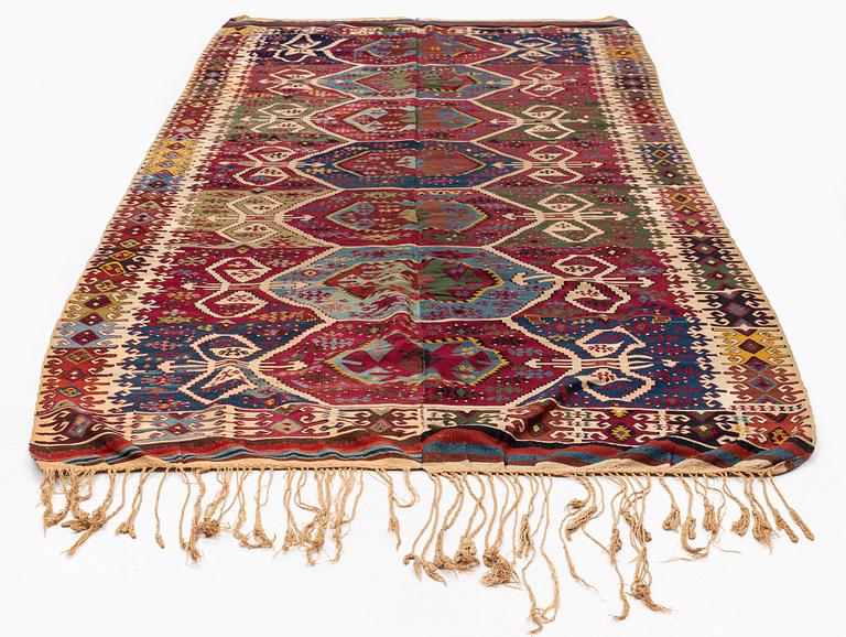 Antik Konya kelim, centrala Anatolien, ca 340 x 163 cm.