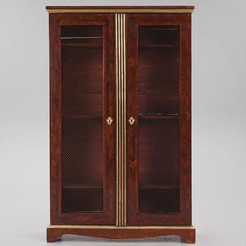 A Louis XV rosewood parquetry bibliotheque, mid 18th century.