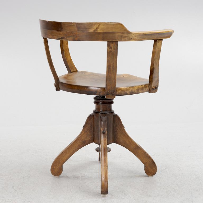 Desk chair, first half of the 20th century.