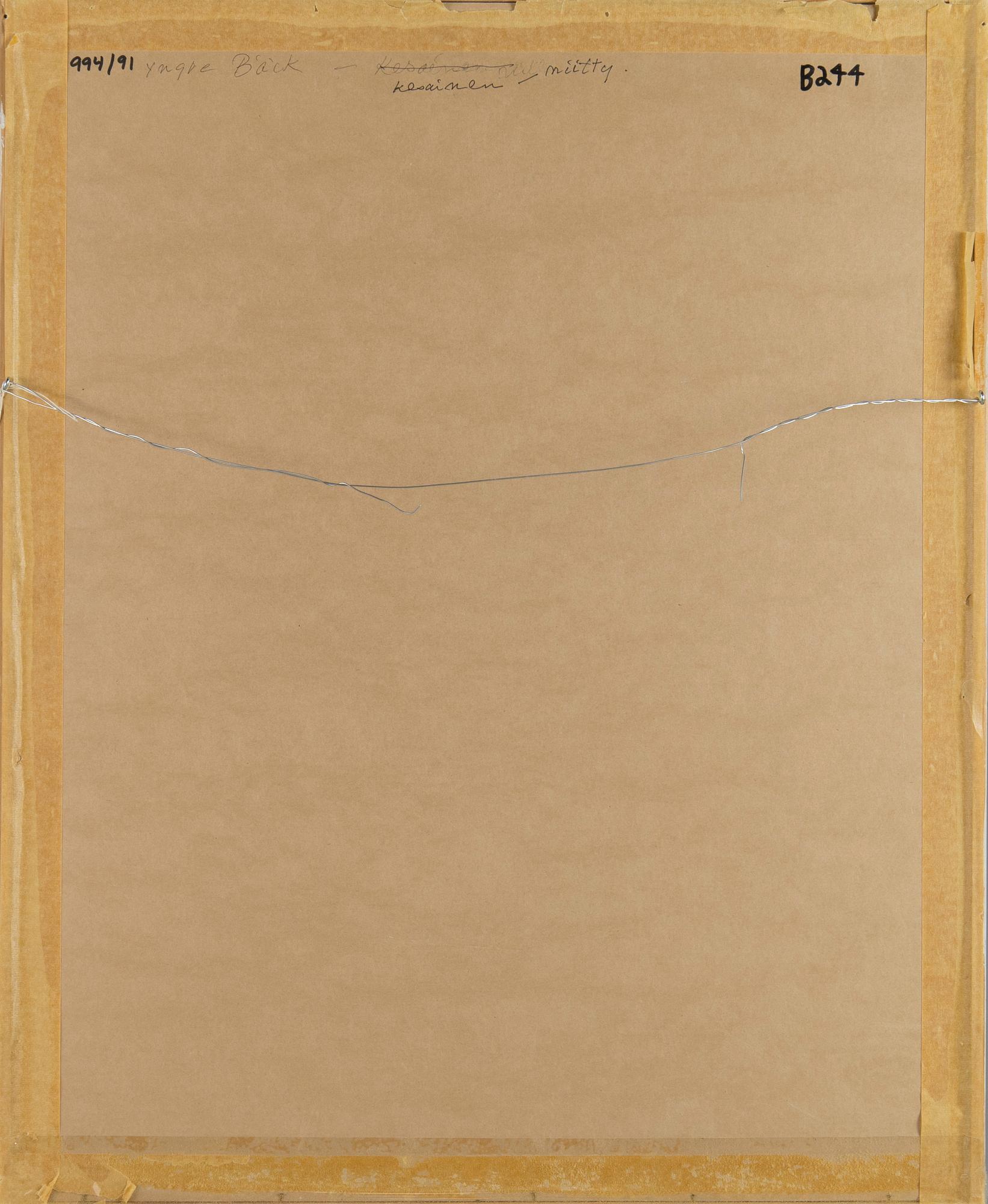 Yngve Bäck, 'Sommaräng'.