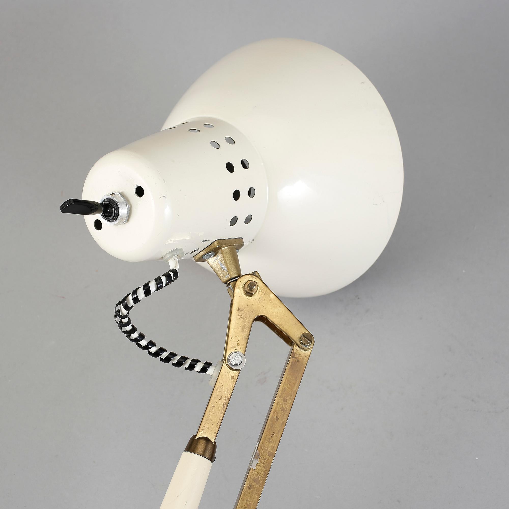 SKRIVBORDSLAMPA, 1900-talets mitt/andra hälft.