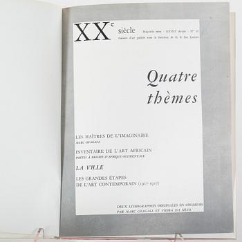 BOK, "4 THEMES: CHAGALL, PORTES D'AFRIQUE, LA VILLE, 1907-1917". XXe siècle, 1966.