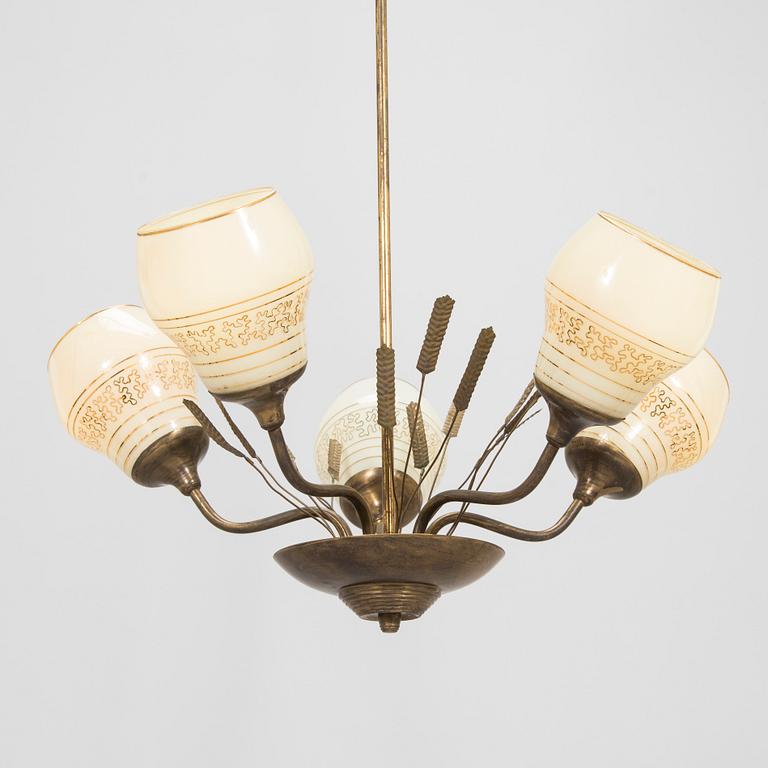 Lisa Johansson-Pape, A ceiling lamp, Stockmann, mid-20th century.