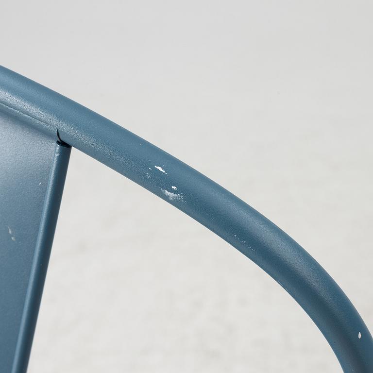 Xavier Pauchard, a set of 8 chairs, Tolix, France.