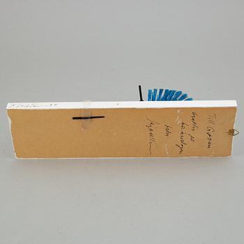 Kjartan Slettemark, sculpture, mixed media, signed and dated -04.