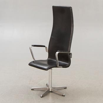 Arne Jacobsen, skrivbordsstol "Oxford" för Fritz Hansen Danmark  1992.
