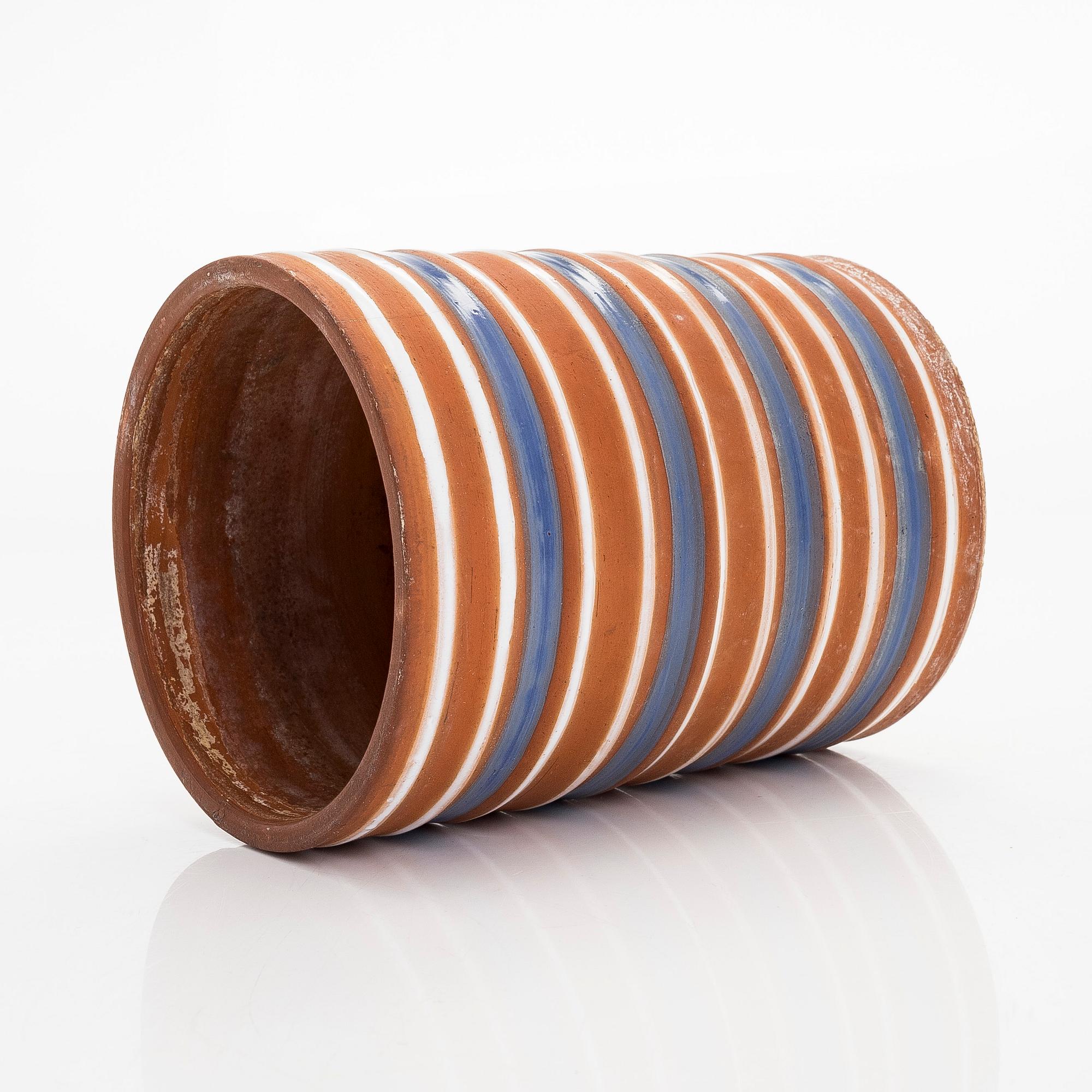 Marita Lybeck, a ceramic vase signed ML, KERA.