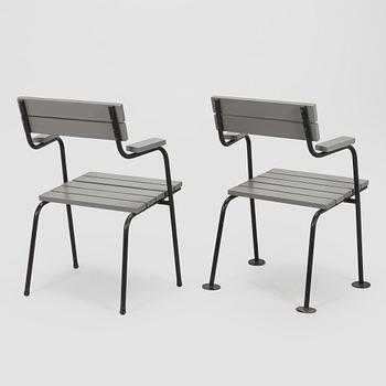 Einari Teräsvirta, probably, a 5-piece garden furniture set, mid-20th century.