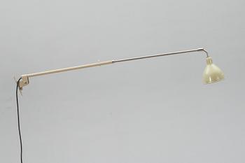 VÄGGLAMPA, PeFeGe, omkring 1900-talets mitt.