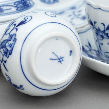 SERVIS, 27 delar, porslin, Meissen, 1900-tal.