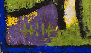 PEKKA HILTUNEN, oil on canvas, signed, dated a tergo 1989.