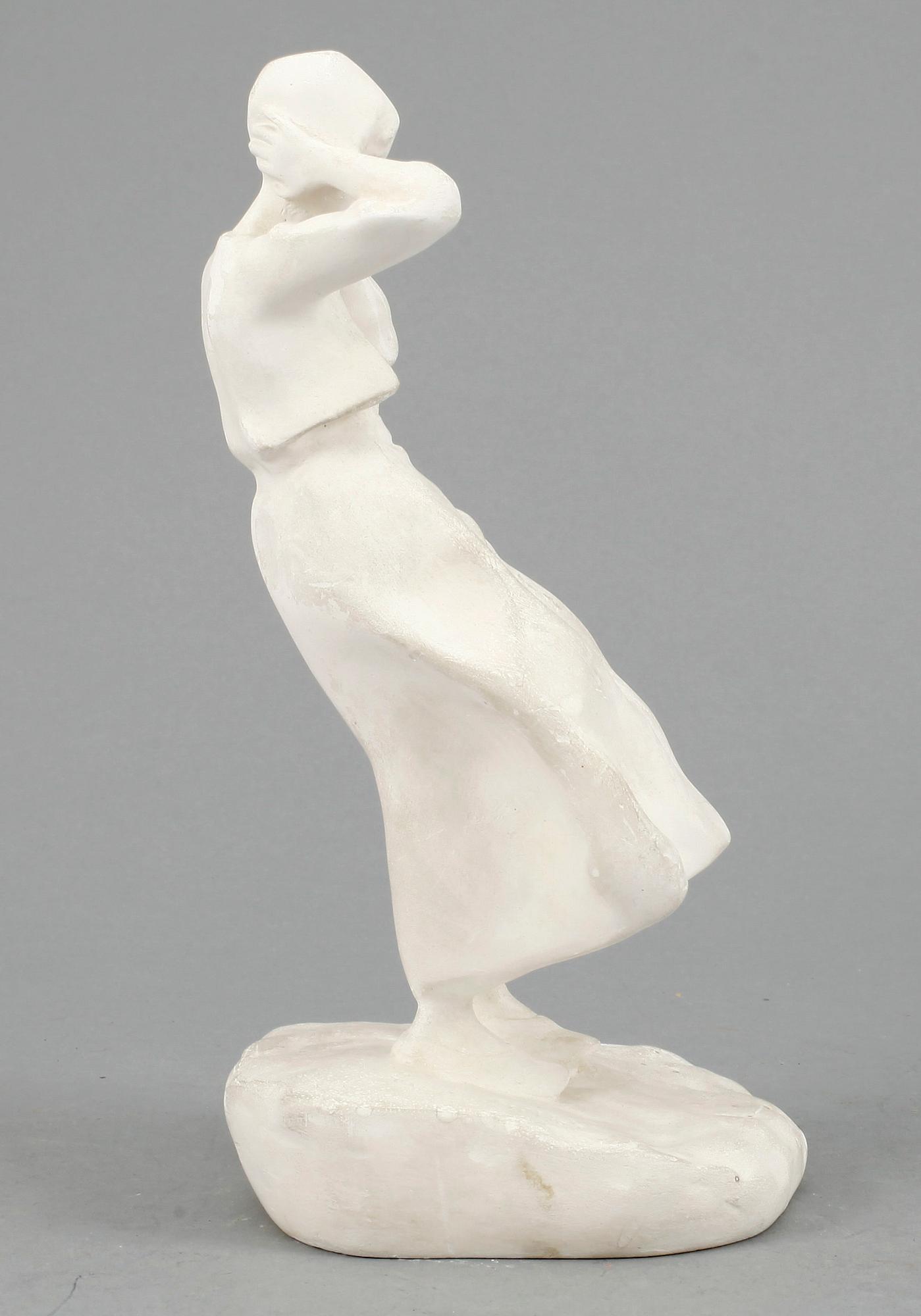 RUTH MILLES, efter, skulptur, gips, signerad.