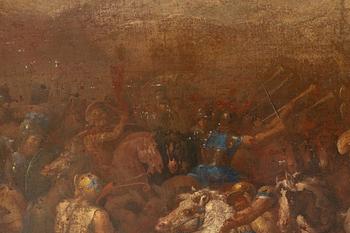 After Raphael. The Battle of the Milvian Bridge.