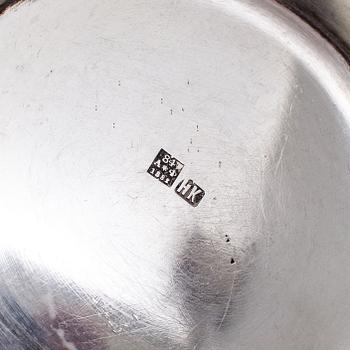 NICOLAI KEMPER, S:t Petersburg 1882, Tekanna, silver.