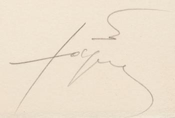 Antoni Tàpies, Utan titel ur "Berlin-Suite".