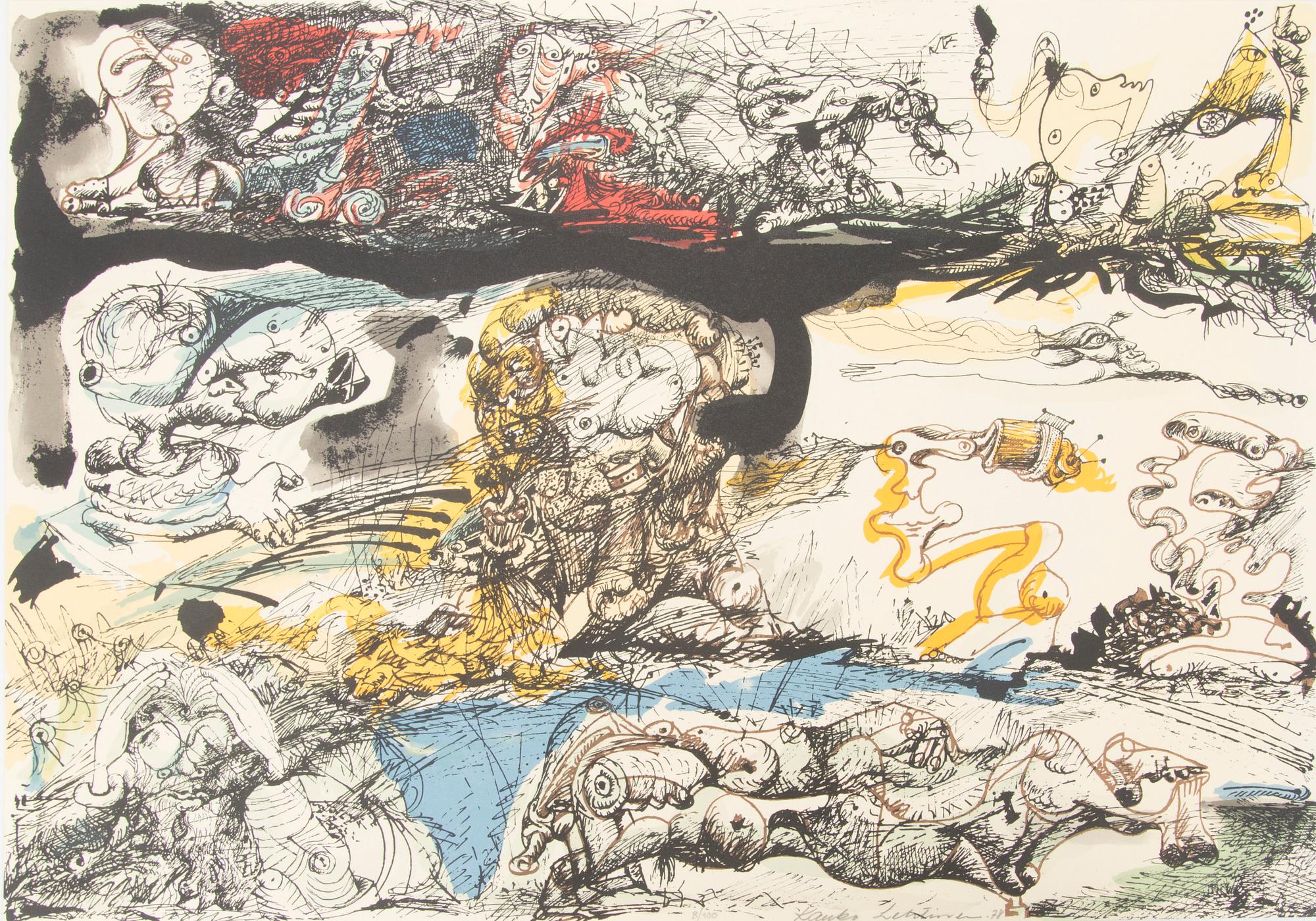 Grafikmapp, fjorton finländska poeter och konstnärer, Eurographica Helsingfors 1978.