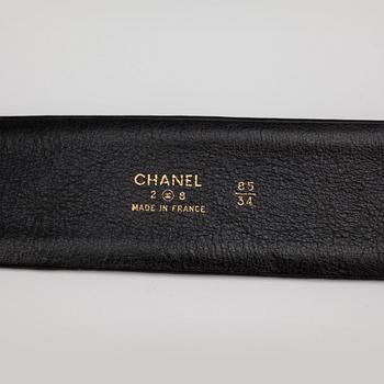 CHANEL, skärp, tidigt 1980-tal.