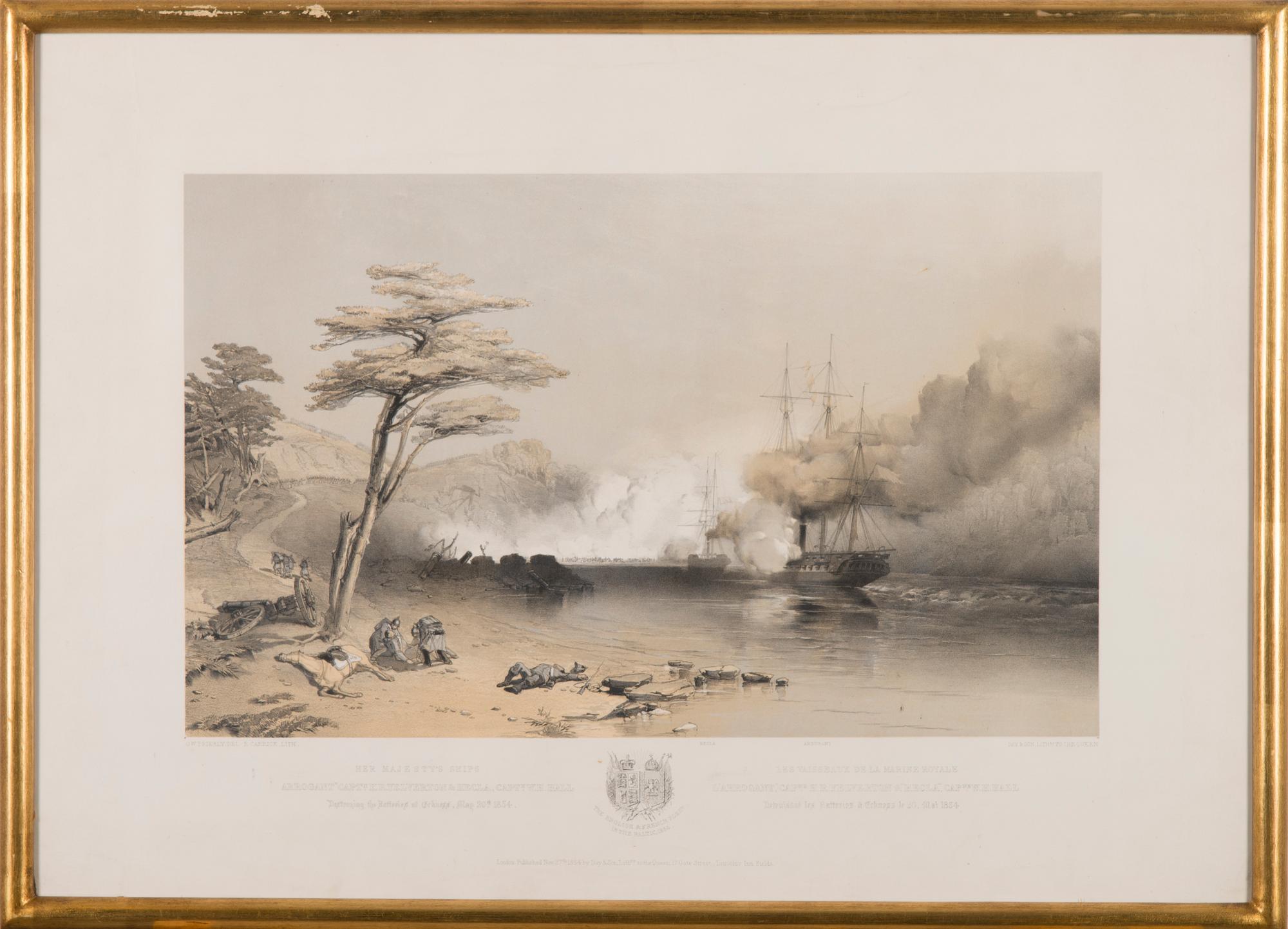 A mid 19th Century hand-coloured lithograph.