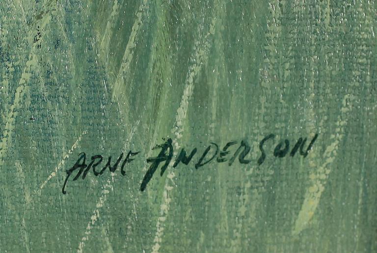 ARNE ANDERSSON, olja på duk, signerad.