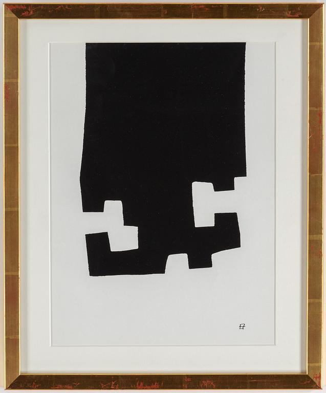 Eduardo Chillida, serigrafi, 1982, signerad i trycket.