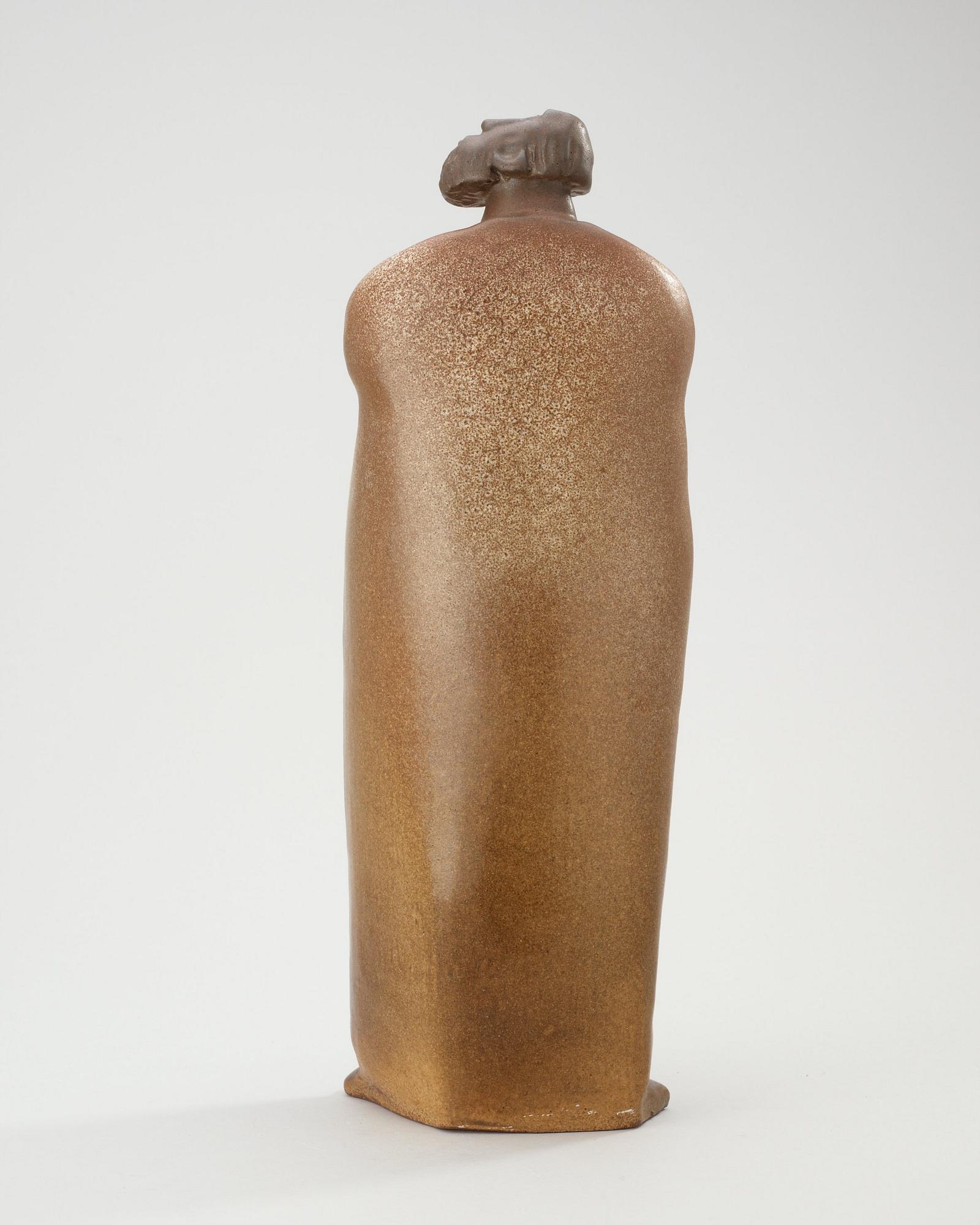 ÅKE HOLM, skulptur, biblisk figur, Höganäs 1960-tal.