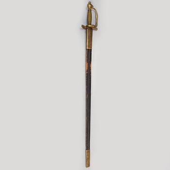 A Swedish sword, second half of the 18th century.